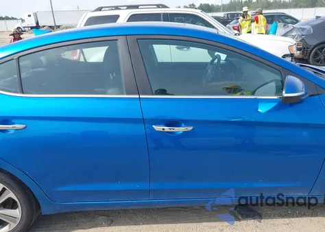 2017 Hyundai Elantra Limited z USA, uszkodzony, nr VIN 5NPD84LF8HH114893